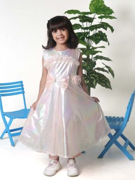 KIDS 2PC MOONLIGHT RAINBOW FROCK